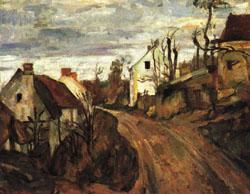 Paul Cezanne Village Road France oil painting art